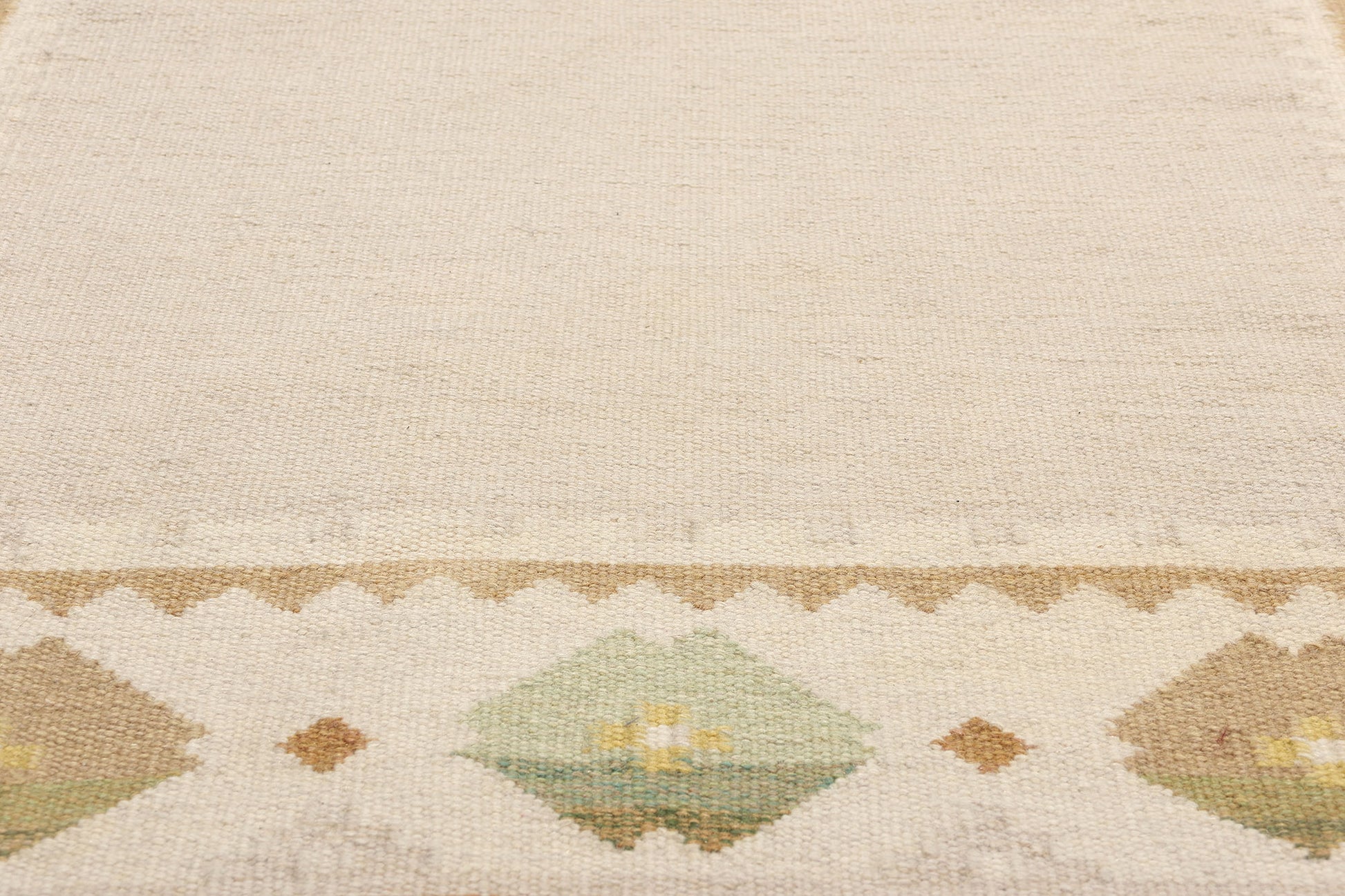 5 x 6 Vintage Swedish Rollakan Rug 78816