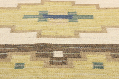 6 x 8 Vintage Swedish Rollakan Rug 78821