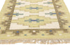 3 x 8 Vintage Swedish Rollakan Rug 78820