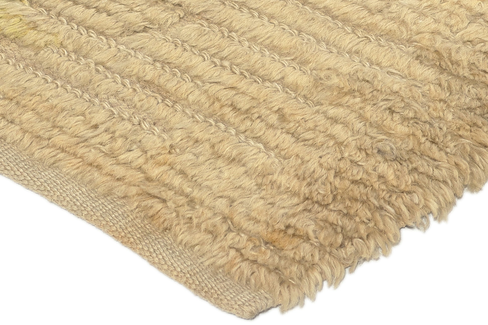 4 x 9 Vintage Swedish Rya Rug 76938