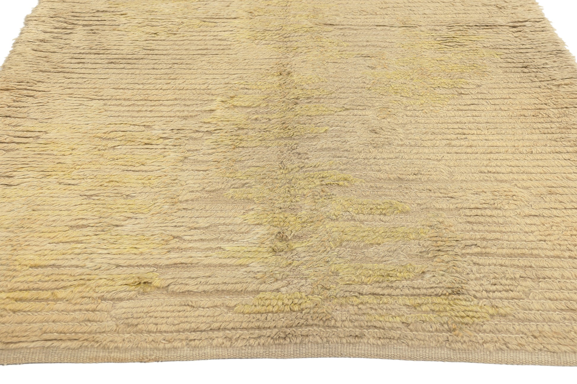 4 x 9 Vintage Swedish Rya Rug 76938