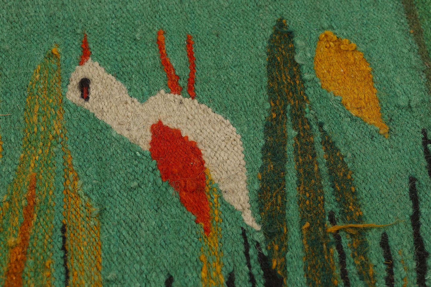 6 x 9 Vintage Swedish Scandinavian Tapestry 78730