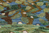 3 x 4 Vintage Swedish Scandinavian Tapestry 78732