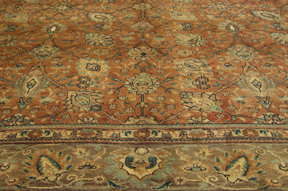 10 x 13 Vintage Persian Tabriz Rug 76329
