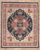 8 x 10 Vintage Pakistani Tabriz Rug 74737