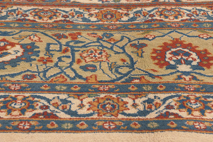9 x 12 Vintage Indian Tabriz Rug 70265