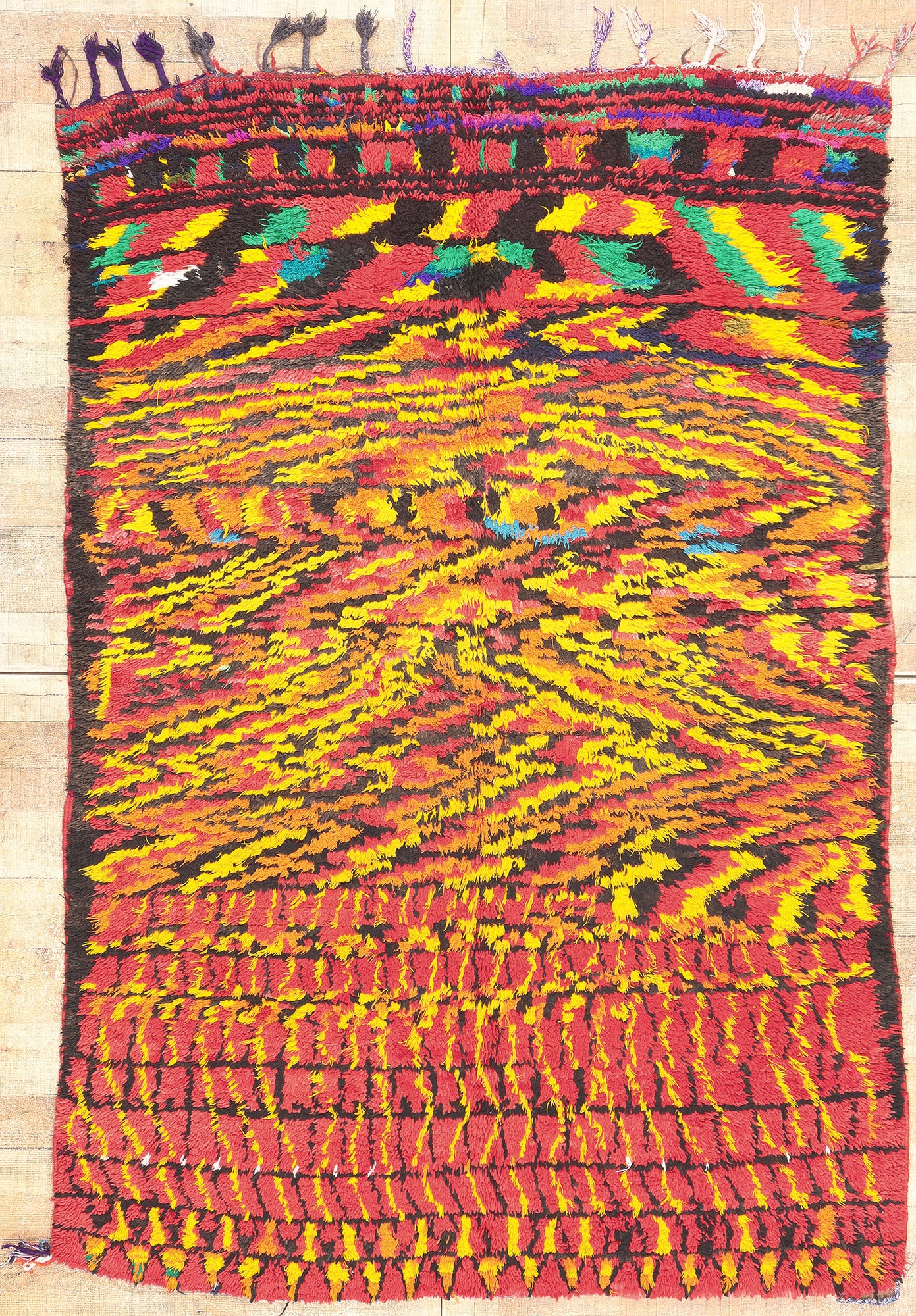 5 x 8 Vintage Talsint Moroccan Rug 20403