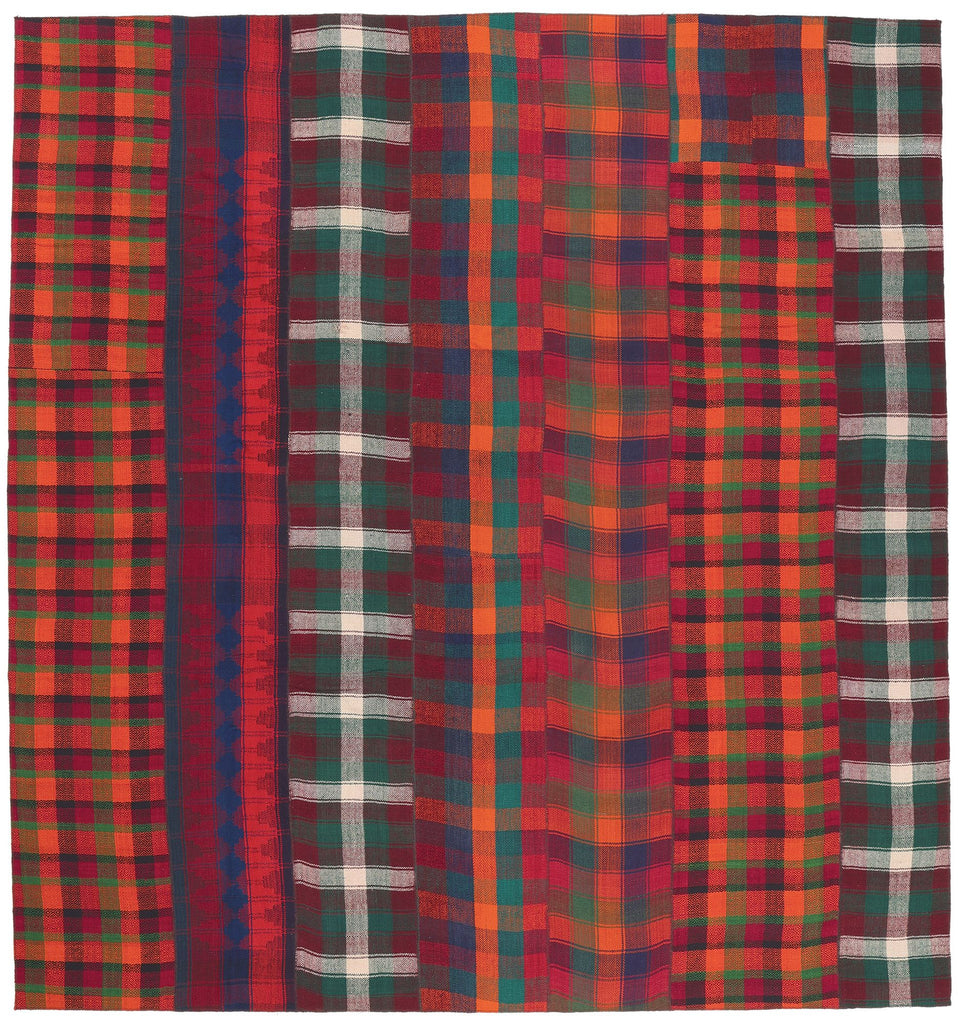 11 x 12 Vintage Tartan Plaid Rug 60804