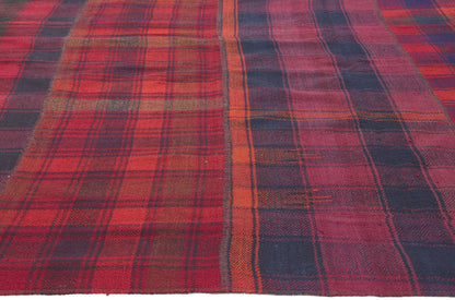 8 x 12 Vintage Tartan Plaid Rug 60791