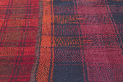 8 x 12 Vintage Tartan Plaid Rug 60791