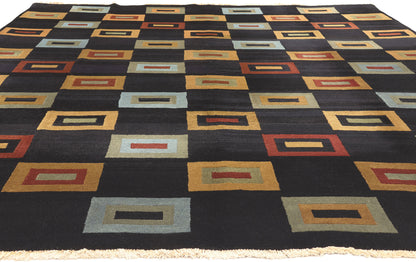 8 x 9 Vintage Tibetan Rug 74889