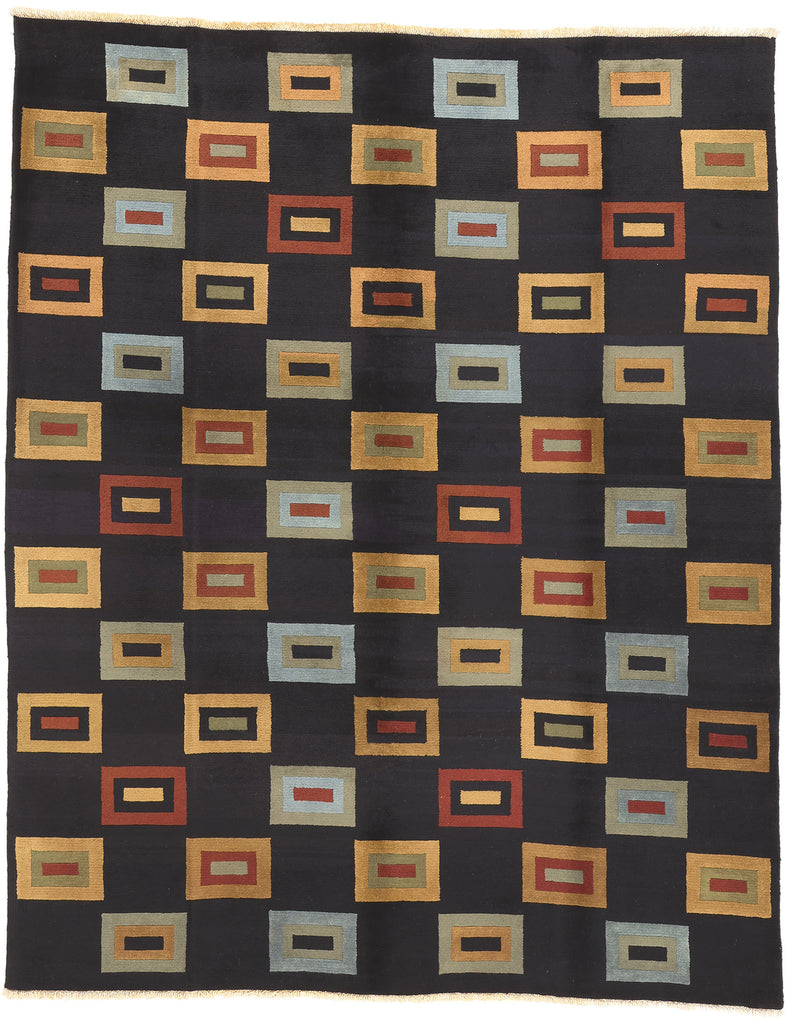 8 x 9 Vintage Tibetan Rug 74889