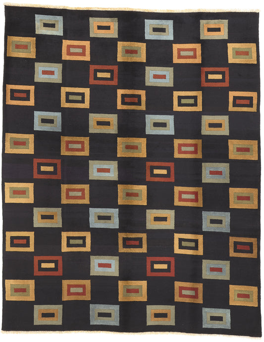 8 x 9 Vintage Tibetan Rug 74889