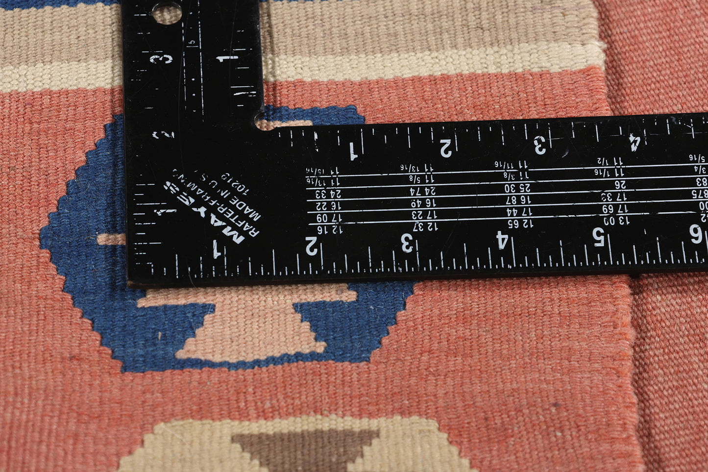 1 x 2 Vintage Persian Shiraz Kilim Rug 78804