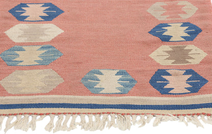 1 x 2 Vintage Persian Shiraz Kilim Rug 78804