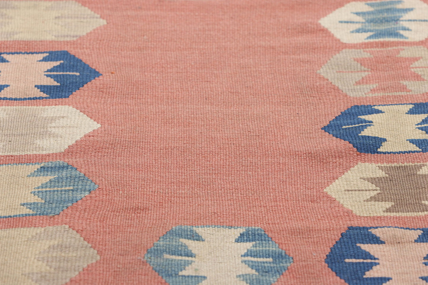 1 x 2 Vintage Persian Shiraz Kilim Rug 78804