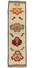 3 x 11 Vintage Tribal Kurdish Rug 53902