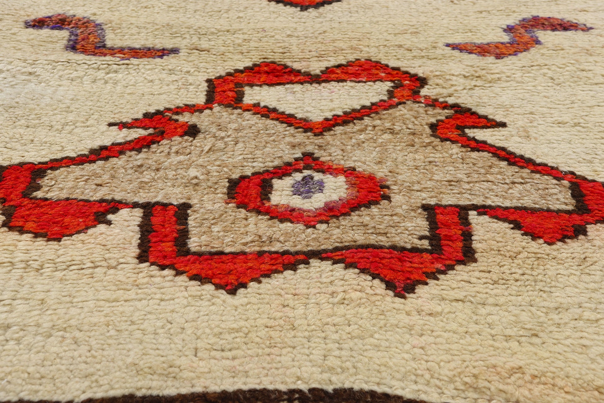 3 x 11 Vintage Tribal Kurdish Rug 53902