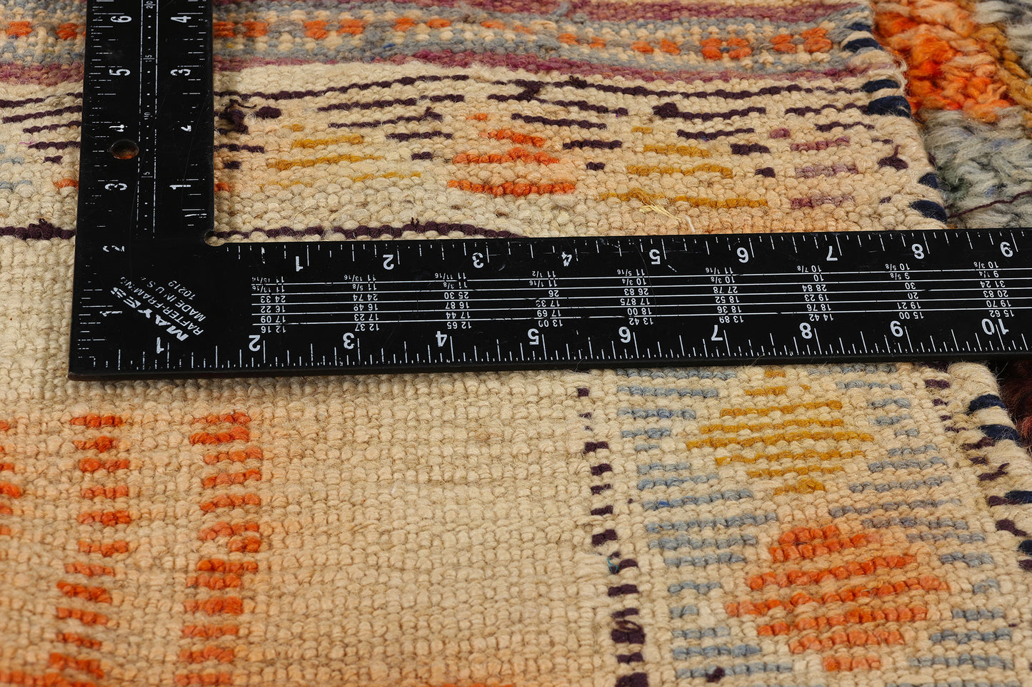 4 x 10 Vintage Tribal Kurdish Rug 53903