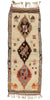 4 x 10 Vintage Tribal Kurdish Rug 53903
