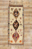4 x 10 Vintage Tribal Kurdish Rug 53903