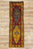 4 x 11 Vintage Tribal Kurdish Rug 53904