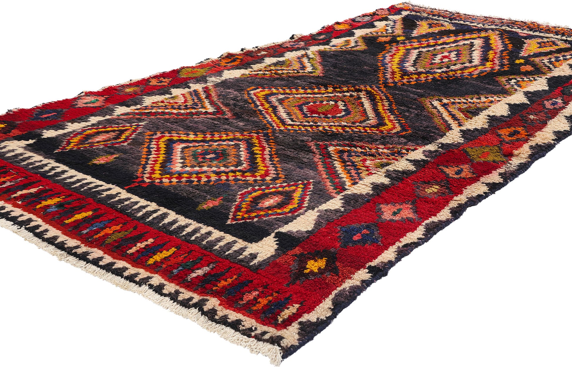 4 x 8 Vintage Persian Lori Rug 78851