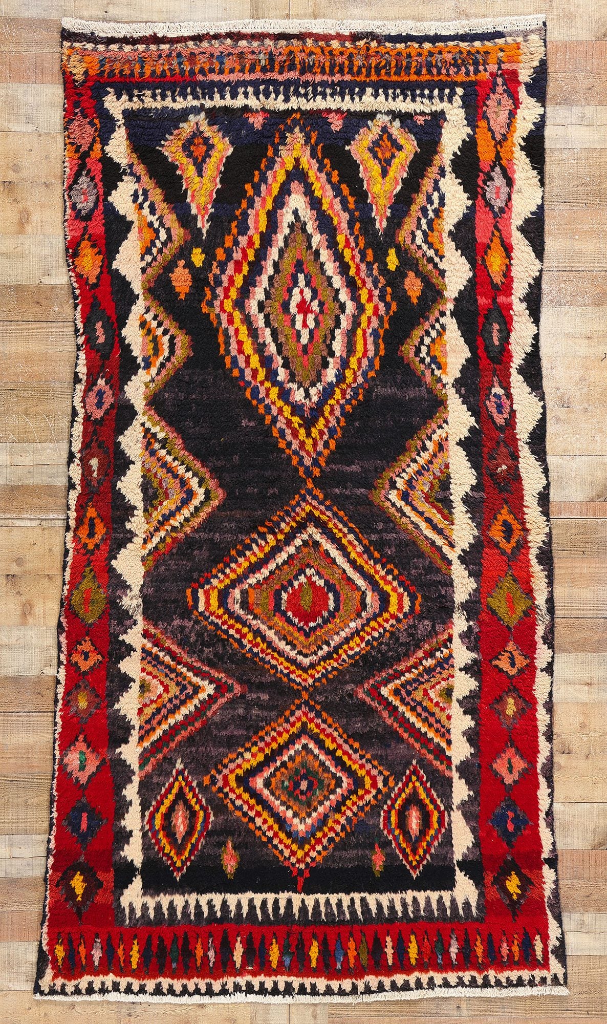 4 x 8 Vintage Persian Lori Rug 78851