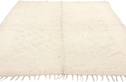 5 x 7 Vintage Turkish Angora Wool Rug 52108