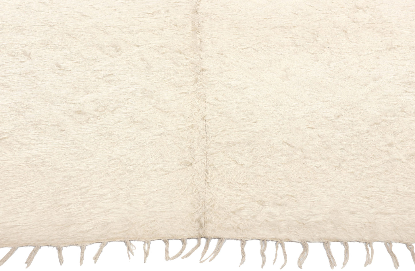 5 x 7 Vintage Turkish Angora Wool Rug 52108