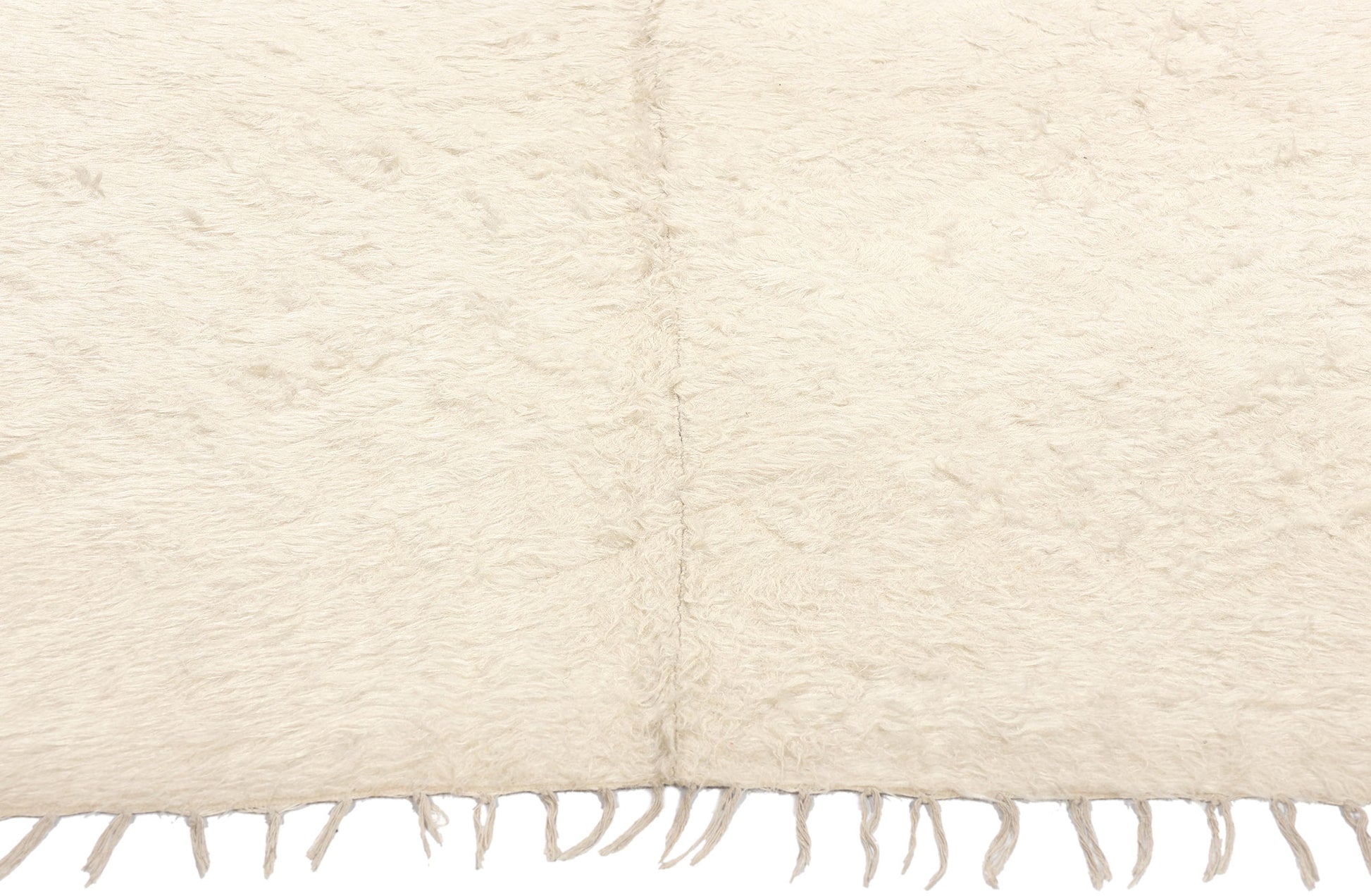 5 x 7 Vintage Turkish Angora Wool Rug 52108