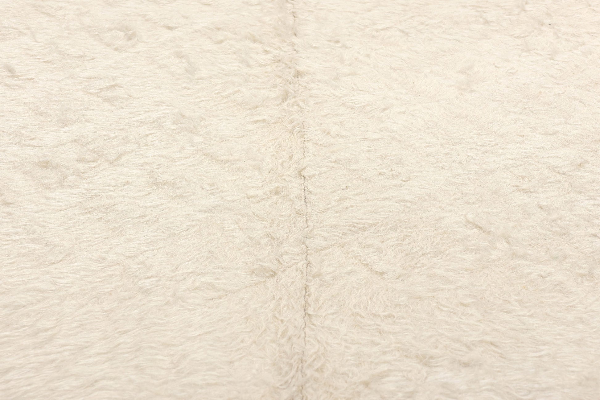 5 x 7 Vintage Turkish Angora Wool Rug 52108