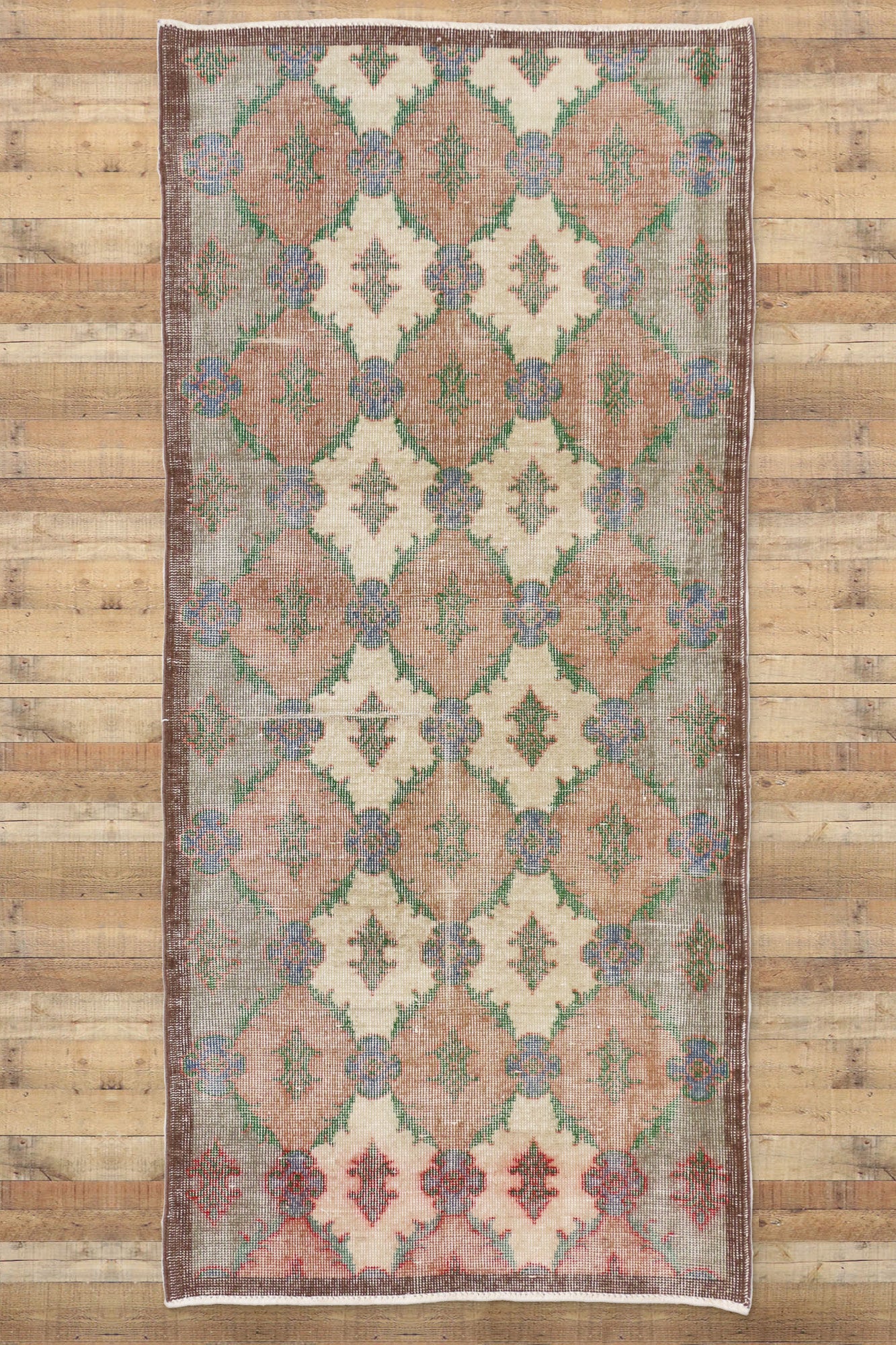 3 x 6 Vintage Turkish Sivas Rug 51974