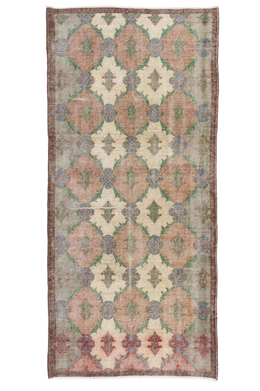 3 x 6 Vintage Turkish Sivas Rug 51974