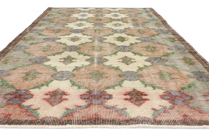 3 x 6 Vintage Turkish Sivas Rug 51974