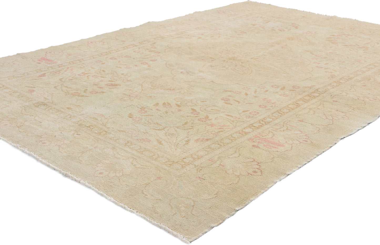 4 x 6 Vintage Turkish Sivas Rug 53937