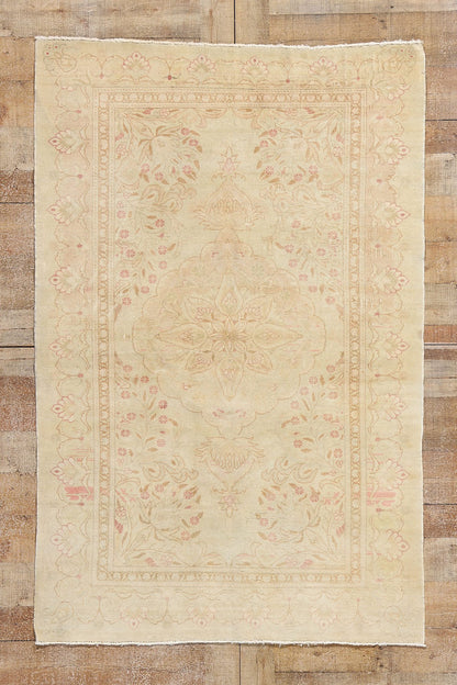 4 x 6 Vintage Turkish Sivas Rug 53937