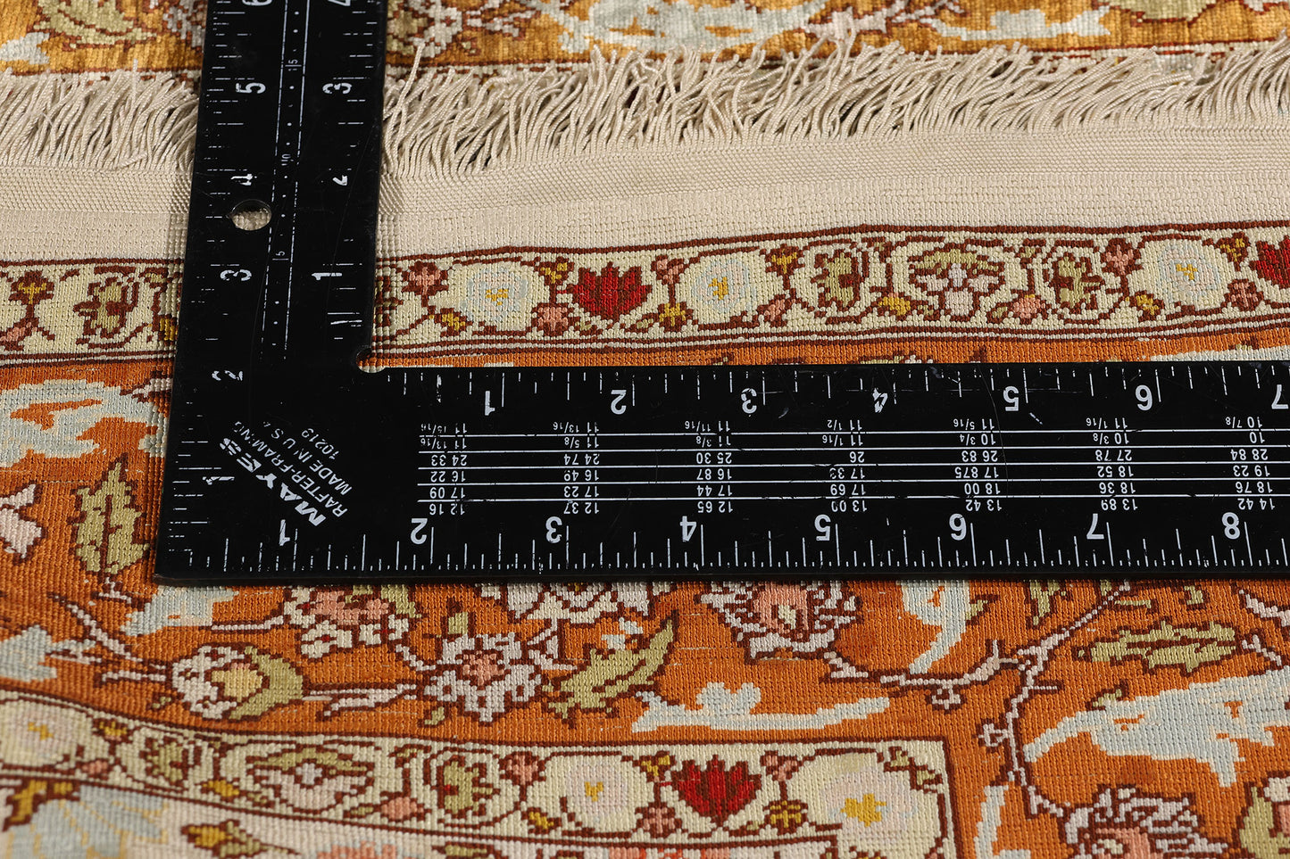 2 x 3 Vintage Turkish Silk Hereke Rug 78733
