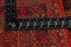 6 x 9 Vintage Turkoman Afghan Rug 78811