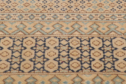 7 x 10 Vintage-Worn Persian Kerman Rug 53760