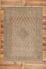 7 x 10 Vintage-Worn Persian Kerman Rug 53760