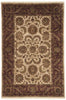 4 x 6 Earth-Tone Vintage Indian Rug 78692