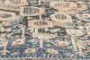 3 x 4 Antique-Worn Persian Hamadan Rug 61270