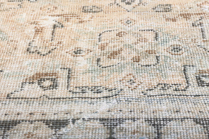 4 x 6 Antique-Worn Persian Mahal Rug 61274