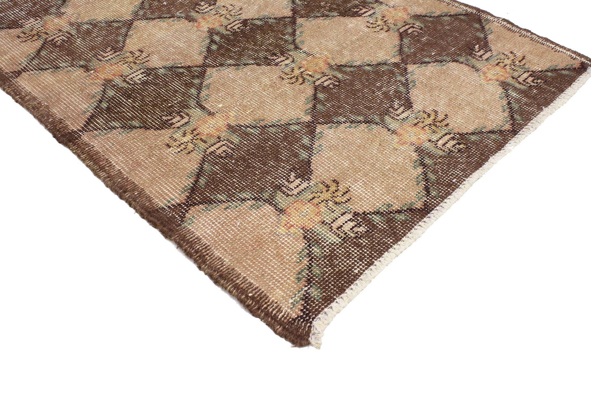 3 x 6 Vintage Turkish Sivas Rug 51909