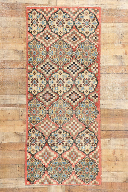 3 x 7 Zeki Muren Vintage Turkish Sivas Rug 52013