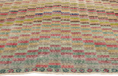 5 x 8 Zeki Muren Vintage Turkish Sivas Rug 51987