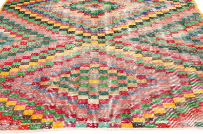 4 x 9 Zeki Muren Vintage Turkish Sivas Rug 53294