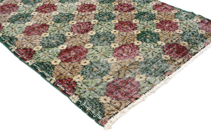 3 x 6 Zeki Muren Vintage Turkish Sivas Rug 51913