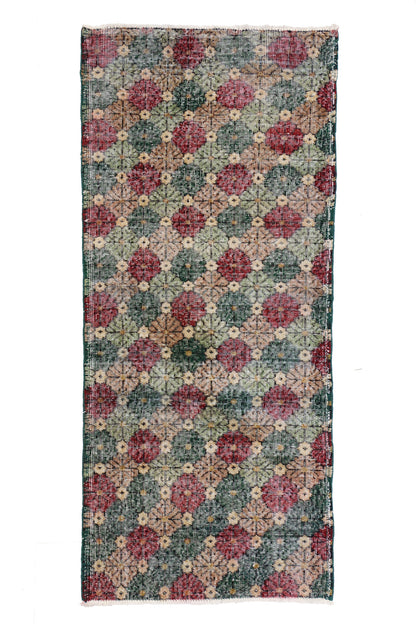 3 x 6 Zeki Muren Vintage Turkish Sivas Rug 51913
